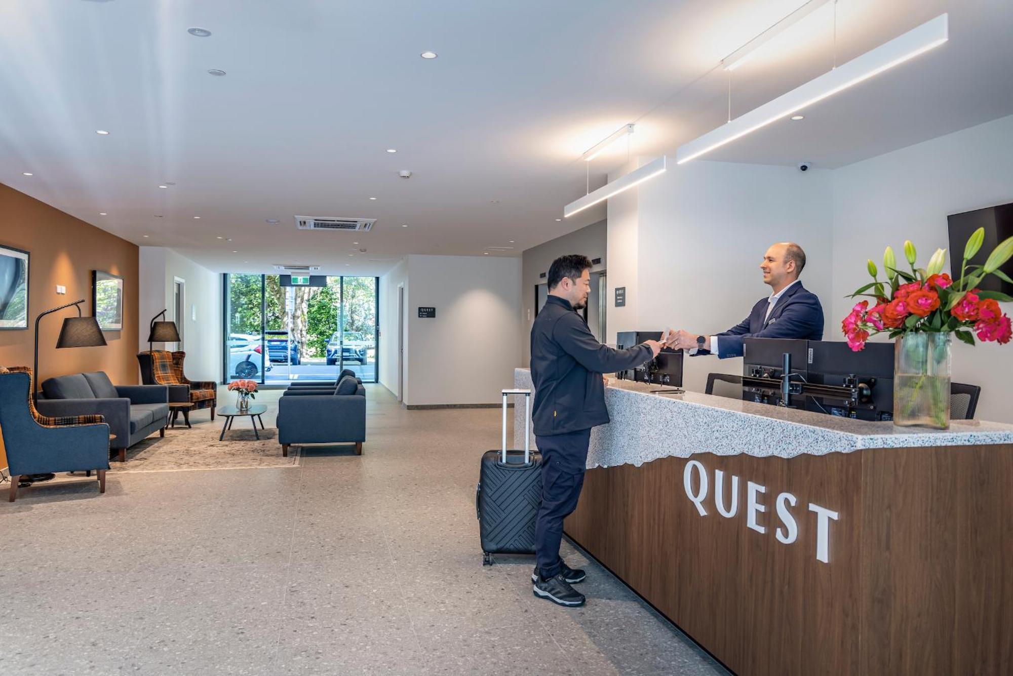 Apartamento Quest On Cambridge Christchurch Exterior foto
